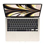 Macbook reconditionné Apple MacBook Air M2 (2022) Lumière stellaire (MLY13FN/A) · Reconditionné - Autre vue