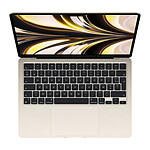 MacBook Apple MacBook Air M2 13 pouces (2022) Lumière stellaire 16 Go/256 Go (MC7W4FN/A) - Autre vue