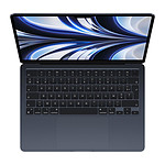 Macbook Apple MacBook Air M2 13 pouces (2022) Minuit 8 Go/512 Go (MLY43FN/A-70W-QWERTY-US) - Autre vue