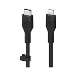 Belkin Boost Charge Flex Câble silicone USB-C vers Lightning (noir) - 2 m