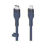 Belkin Boost Charge Flex Câble silicone USB-C vers Lightning (bleu) - 1 m