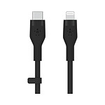 Câble USB Belkin Boost Charge Flex Câble silicone USB-C vers Lightning (noir) - 1 m - Autre vue