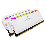 Mémoire Corsair Dominator Platinum RGB White - 2 x 8 Go (16 Go) - DDR4 3200 MHz - CL16 - Autre vue