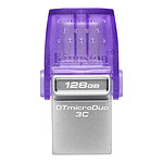Clé USB Kingston DataTraveler microDuo 3C Gen3 128 Go - Autre vue