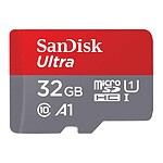 Carte mémoire SanDisk Ultra microSDHC 32 Go + Adaptateur SD (SDSQUA4-032G-GN6MA) - Autre vue