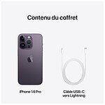 Smartphone reconditionné Apple iPhone 14 Pro (Violet intense) - 512 Go · Reconditionné - Autre vue