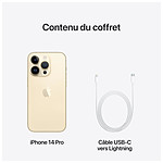 Smartphone reconditionné Apple iPhone 14 Pro (Or) - 256 Go · Reconditionné - Autre vue