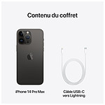 Smartphone reconditionné Apple iPhone 14 Pro Max (Noir Sidéral) - 128 Go · Reconditionné - Autre vue