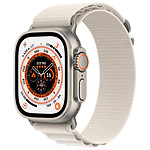 Apple Watch Ultra GPS + Cellular Titanium - Starlight Alpine Loop 49 mm - M