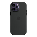 Apple Coque en silicone avec MagSafe pour iPhone 14 Pro Max - Minuit