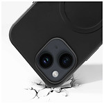 Coque et housse Akashi Coque de protection MagSafe en silicone noir- Apple iPhone 13 / 14 - Autre vue