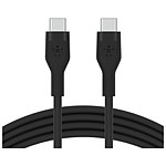 Câble USB Belkin Boost Charge Flex Câble silicone USB-C vers USB-C (Noir) - 1 m - Autre vue