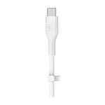 Câble USB Belkin Boost Charge Flex Câble silicone USB-C vers USB-C (Blanc) - 2 m - Autre vue