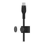 Câble USB Belkin Boost Charge Pro Flex Câble silicone tressé USB-C vers USB-C (Noir) - 2 m - Autre vue