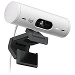 Webcam Logitech Brio 500 - Blanc - Autre vue
