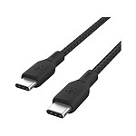 Câble USB Belkin Câble USB-C vers USB-C renforcé (noir) - 2 m - Autre vue