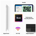 Tablette Apple iPad Pro 2022 11 pouces Wi-Fi - 128 Go - Gris sidéral - Autre vue