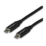 StarTech.com Câble USB-C vers USB-C avec Power Delivery 5A  - USB 2.0 - 2 m