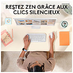 Souris PC Logitech Lift for Mac - Blanc - Autre vue