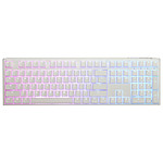 Ducky Channel One 3 - White - Cherry MX Blue