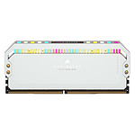 Mémoire Corsair Dominator Platinum RGB White - 2 x 32 Go (64 Go) - DDR5 5600 MHz - CL40 - Autre vue