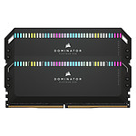 Mémoire Corsair Dominator Platinum RGB Black - 4 x 16 Go (64 Go) - DDR5 5600 MHz - CL36 - Autre vue