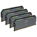 Mémoire Corsair Dominator Platinum RGB Black - 4 x 16 Go (64 Go) - DDR5 5600 MHz - CL36 - Ryzen Edition - Autre vue