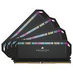 Mémoire Corsair Dominator Platinum RGB Black - 4 x 16 Go (64 Go) - DDR5 6200 MHz - CL32 - Autre vue