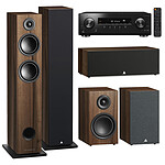 Pioneer VSX-534D Noir + Triangle Pack Elara LN05 Châtaignier 5.0