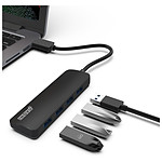 Câble USB INOVU Hub USB-A 3.0 4 ports - Autre vue