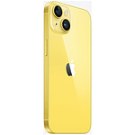 Smartphone Apple iPhone 14 Jaune - 128 Go - Autre vue