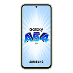 Smartphone reconditionné Samsung Galaxy A54 5G (Lime) - 256 Go · Reconditionné - Autre vue