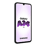 Smartphone reconditionné Samsung Galaxy A34 5G (Graphite ) - 256 Go · Reconditionné - Autre vue