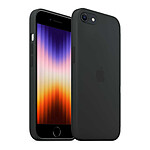 Akashi Coque de protection en silicone noir- Apple iPhone SE 2022