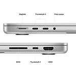 Macbook reconditionné Apple MacBook Pro M2 Max 14" Argent 32Go/1To (MPHK3FN/A) · Reconditionné - Autre vue