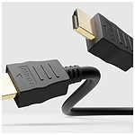 Câble HDMI Goobay High Speed HDMI 2.0 Cable with Ethernet - 0.5 m - Autre vue