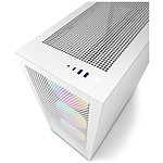 Boîtier PC NZXT H7 Flow RGB - Blanc - Autre vue