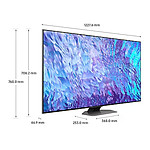 TV Samsung TQ55Q80C - TV QLED 4K UHD HDR - 138 cm - Autre vue