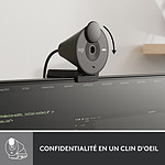 Webcam Logitech Brio 300 - Graphite - Autre vue