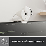 Webcam Logitech Brio 300 - Blanc - Autre vue