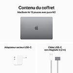 Macbook Apple MacBook Air M2 15 pouces (2023) Gris sidéral 8Go/256 Go (MQKP3FN/A) - Autre vue