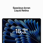 Macbook Apple MacBook Air M2 15 pouces (2023) Minuit 8Go/256 Go (MQKW3FN/A) - Autre vue