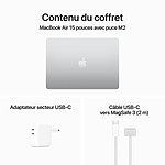Macbook Apple MacBook Air M2 15 pouces (2023) Argent 8Go/256 Go (MQKR3FN/A) - Autre vue