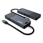 Câble USB INOVU Station d'accueil USB-C 6 en 1 (HDMI/USB/Ethernet/SD) - Autre vue