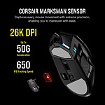 Souris PC Corsair Darkstar Wireless - Autre vue