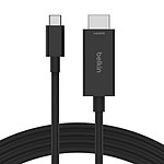 Belkin Câble USB-C / HDMI 2.1 (Mâle/Mâle) - 2 m