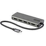 Câble USB StarTech.com Adaptateur multiport USB-C avec HDMI ou Mini DisplayPort 4K 60 Hz, Hub USB 4 ports et Power Delivery 100W - Autre vue