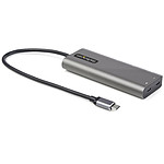 Câble USB StarTech.com Adaptateur multiport USB-C avec HDMI ou Mini DisplayPort 4K 60 Hz, Hub USB 4 ports et Power Delivery 100W - Autre vue