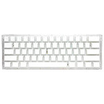 Ducky Channel One 3 Mini - Aura White - Cherry MX Silent Red
