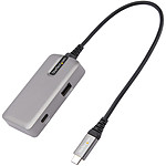 Câble USB StarTech.com Hub USB-C vers 4K 60Hz HDMI 2.0 + Power Delivery 100 W - Autre vue